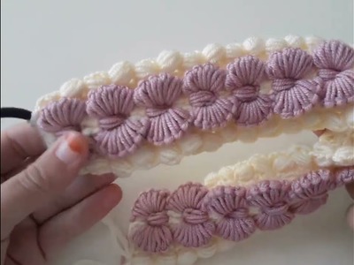 ????????Woow. !!????????very easy crcohet chain very stylish hair band Making #crochet
