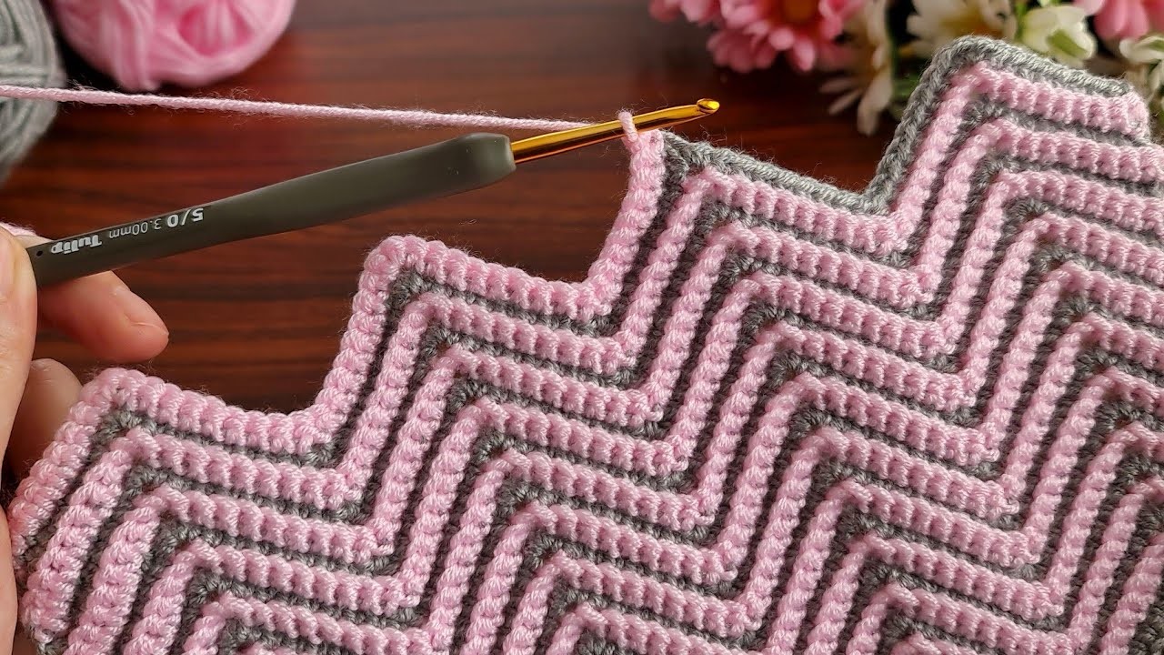 Wow ???? I believe the world's easiest gorgeous crochet knit blanket bag model. Şahane tığ işi