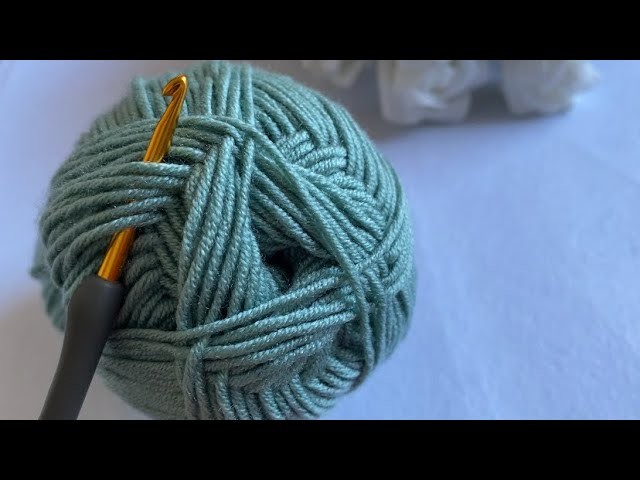 WOW! I can't believe this crochet pattern is so beautiful and easy! very easy crochet