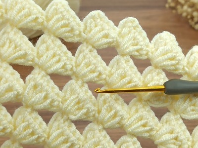 Wow. !⚡???? Süper Easy  crochet ???? Very easy baby blanket  crochet pattern explanation #crochet