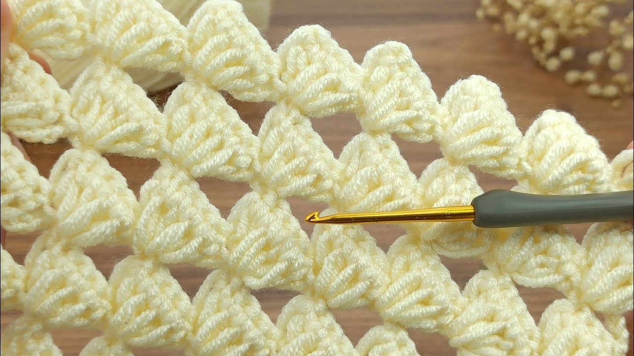 Wow. !⚡???? Süper Easy  crochet ???? Very easy baby blanket  crochet pattern explanation #crochet