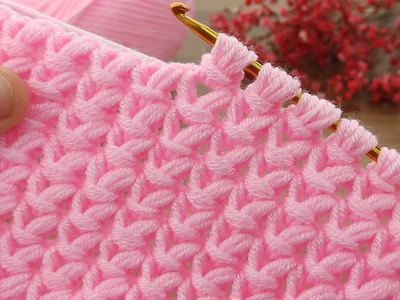 ⚡⚡Wow ⚡⚡Very easy tunisian crochet baby blanket online tutorial for beginners #crochetbabyblanket