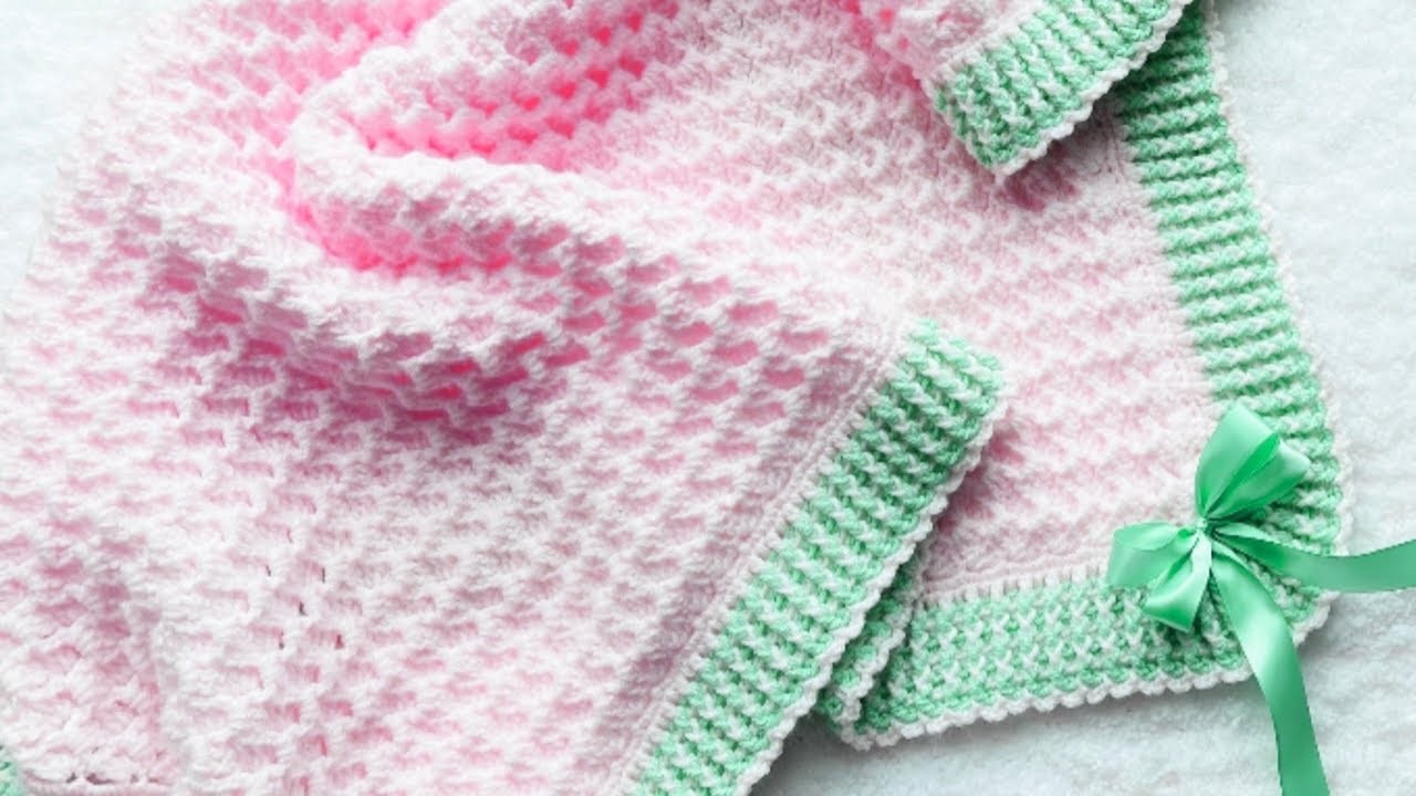 YOU WILL LOVE IT! Make this BEAUTIFUL CROCHET PATTERN ???? easy and quick to do blanket STEP BY STEP????