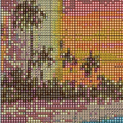 # 3 Light House SunSet Cross Stitch Pattern***L@@K***Buyers Can Download Your Pattern As Soon As They Complete The Purchase