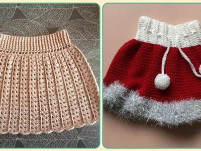 Crochet Baby skirt - Easy Crochet Knit skirt Pattern For Beginners Cozy Ideas