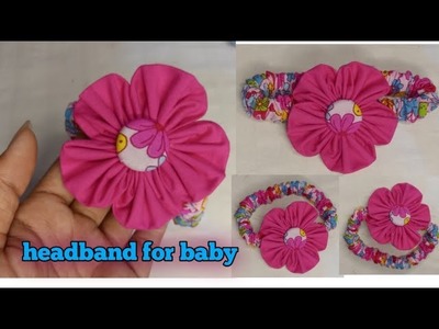 DIY ✔️✔️ HOW TO MAKE FLOWER HEADBAND FOR BABY || BEAUTIFUL HEADBAND || BABY || ICUT DIY