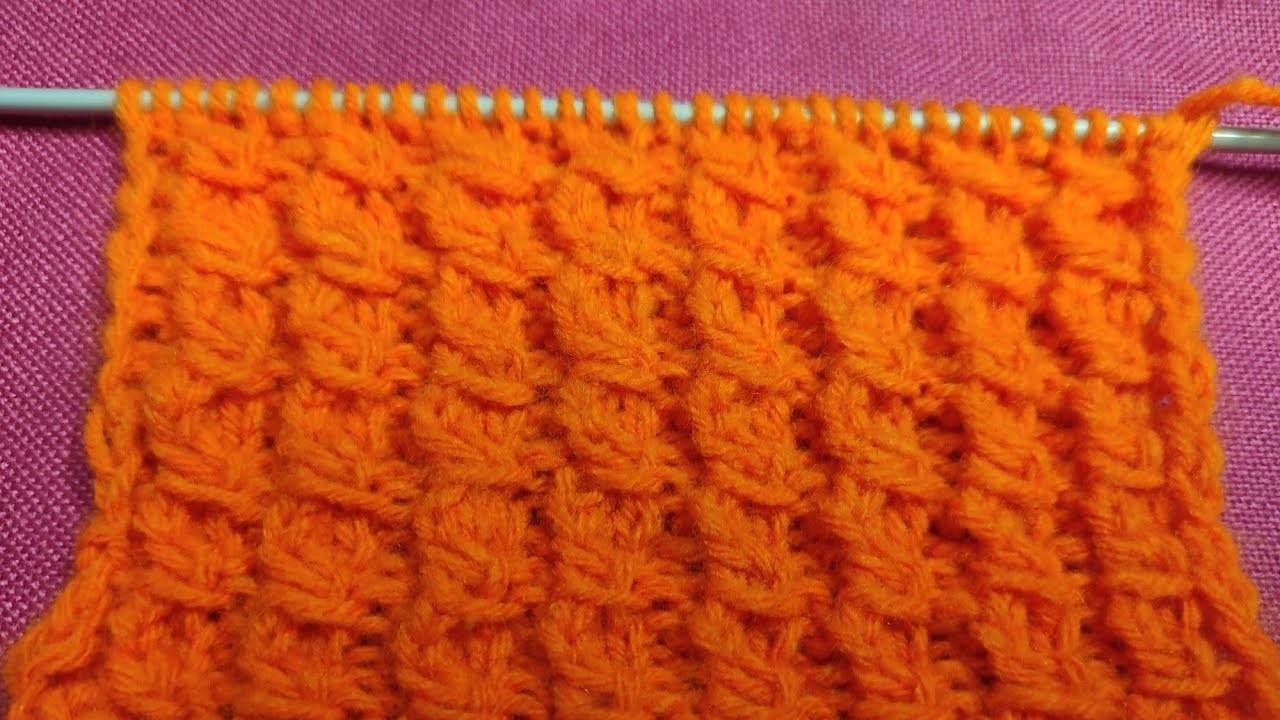 Easy 4 rows design repeat knitting pattern #handmade #trending #hindi #2023