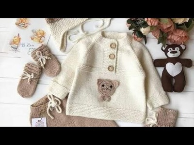 Most beautiful hand design crochet baby dress #crochet #youtubeshorts #sweatervest #subscrib