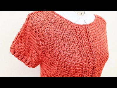 Nice crochet sweater for all sizes ????very easy