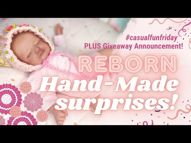 ❤️ Reborn Baby Hand-Made Haul! | Plus Giveaway Announcement & ???? Shout Outs!
