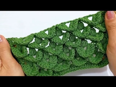 The most beautiful crochet baby blanket pattern:????anyone can crochet it