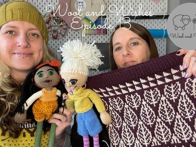 Wool and Wishes Knitting Podcast Ep.13 Giveaway Winner and occasional woofs