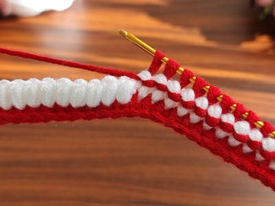 Wow‼️very easy useful tunisian crochet.how to make tunisian babyblanket crochet knitting