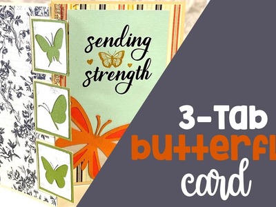 3-Tab Butterfly Card Making Tutorial