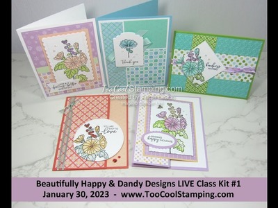 Beautifully Happy & Dandy Designs LIVE Class Replay