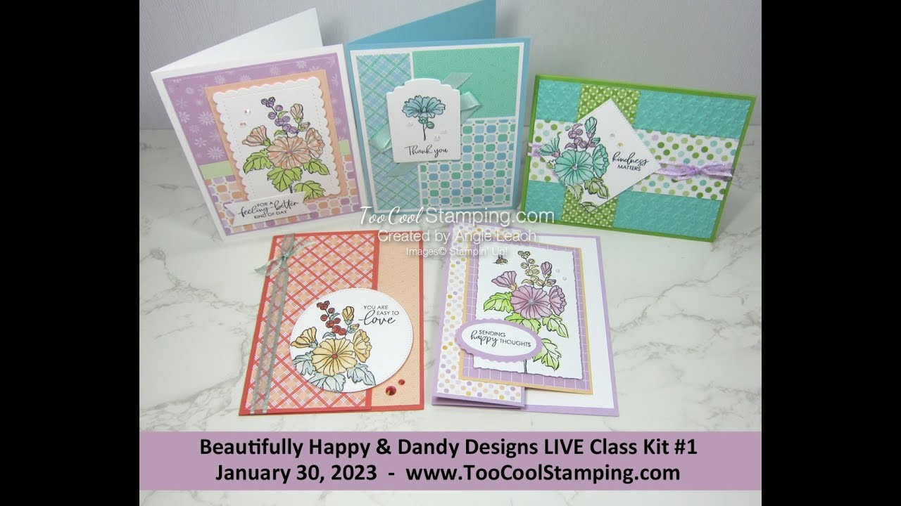 Beautifully Happy & Dandy Designs LIVE Class Replay