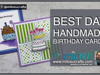 Best Day Handmade Birthday Cardmaking and Papercraft LIVE Demonstration
