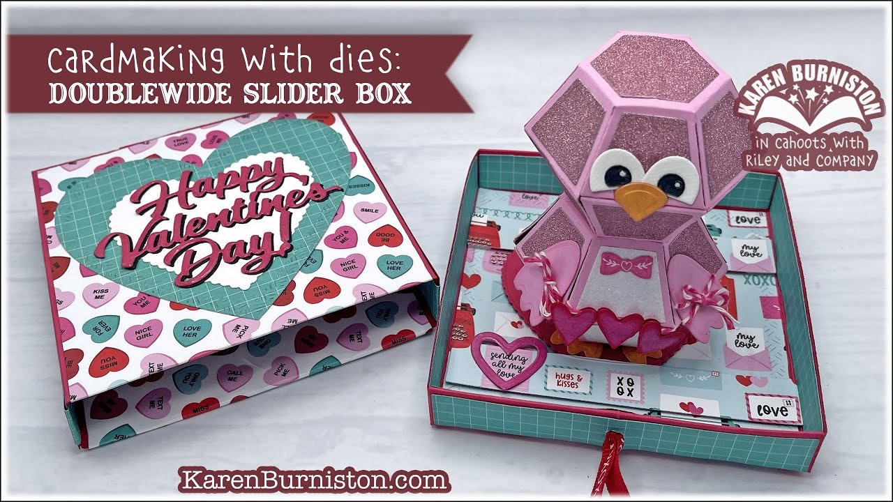 Cardmaking with Dies: Doublewide Slider Box
