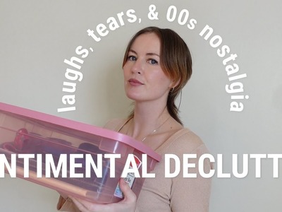 Decluttering Sentimental Items is Emotional | Declutter with Me