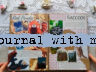 Decorating My Journal ASMR | Journal With Me relaxing