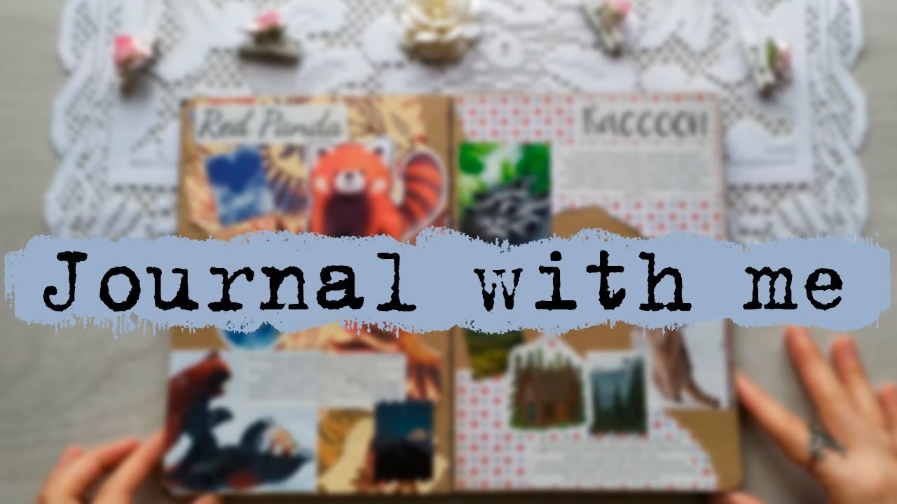 Decorating My Journal ASMR | Journal With Me relaxing