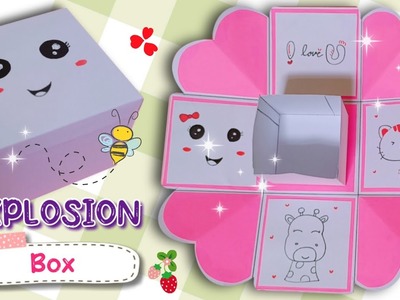 DIY Easy Explosion Box | Valentine's Day Explosion Box | Birthday Explosion Box | Kotak Kado