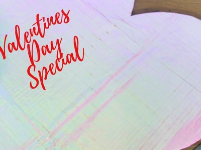 DIY Valentines Day Idea | Selfie Background Idea | Amazing Trick For Rose Making | Wall Hanging