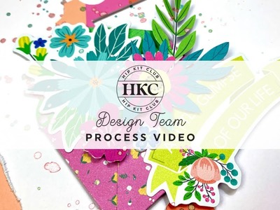 Document Today - Scrapbook Process Video #293 - Hip Kit Club - January 2023 Hip Kits