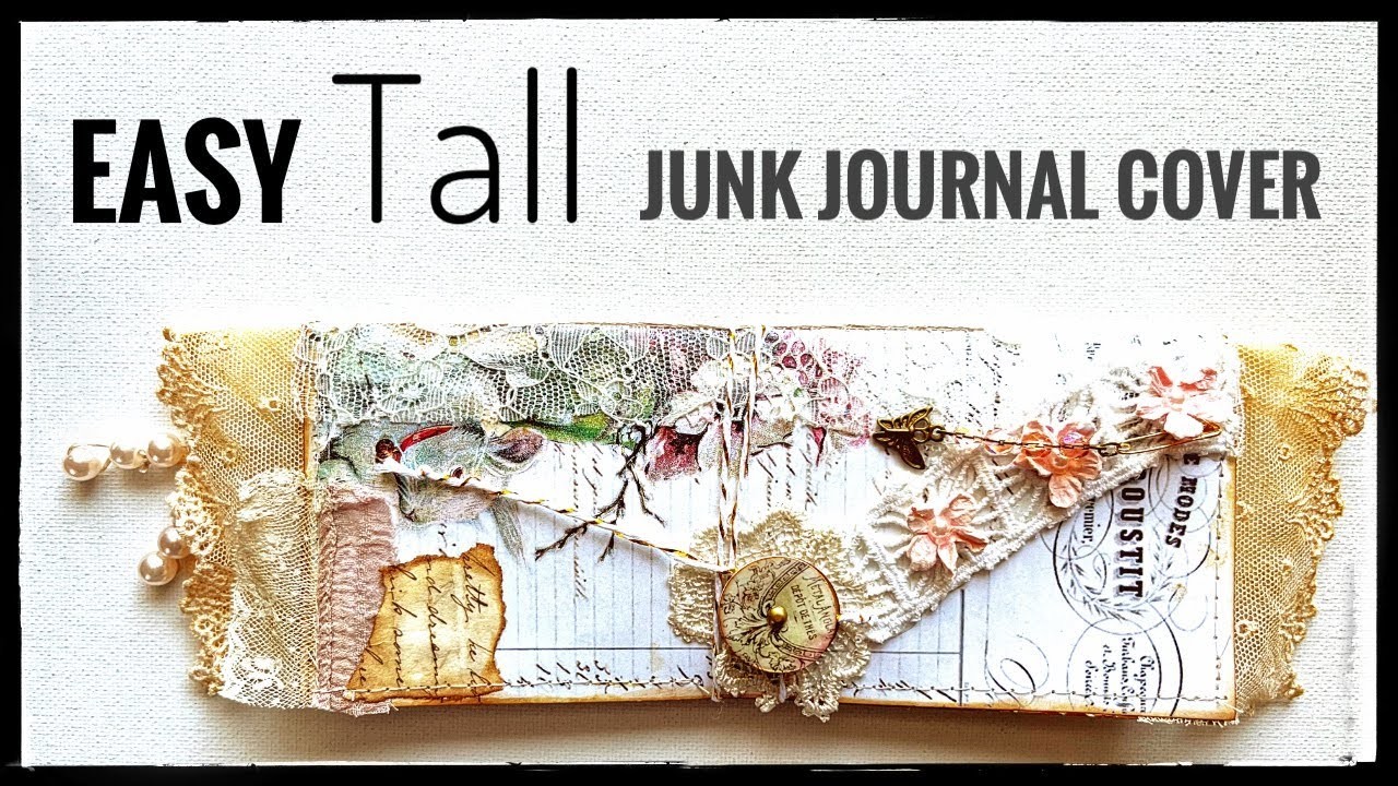 Easy - Tall Junk Journal Cover