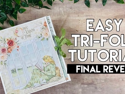 EASY Trifold Mini Album Tutorial | Final Reveal