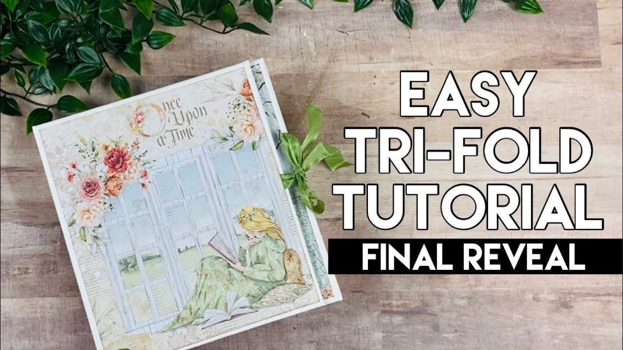 EASY Trifold Mini Album Tutorial | Final Reveal
