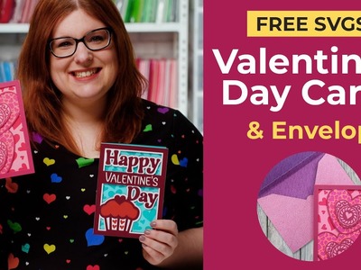 Easy Valentines Day Cards ???? Free Valentine's Day Cricut Crafts