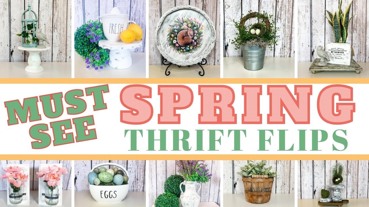 ???? FARMHOUSE SPRING THRIFT FLIPS YOU HAVE TO SEE