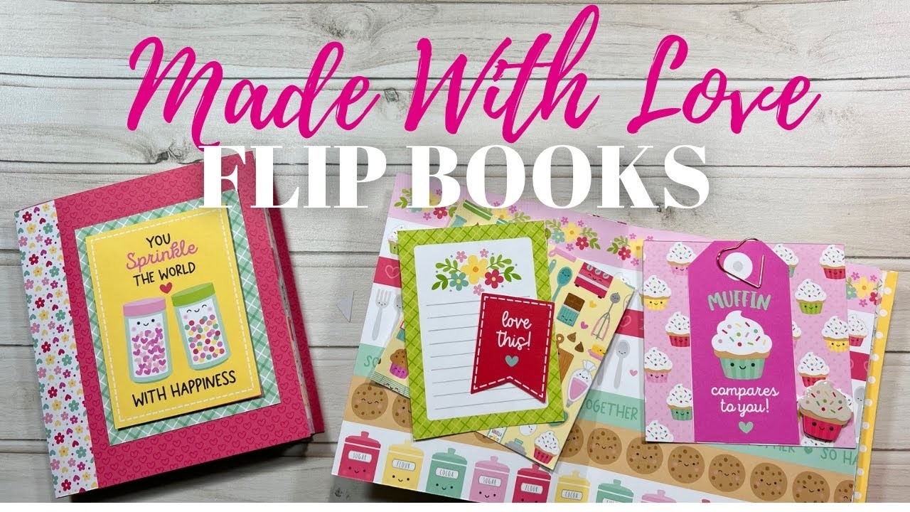 FLIP BOOKS ???? tutorial❤️ Made With Love ???? Valentine’s Happy Mail Ideas