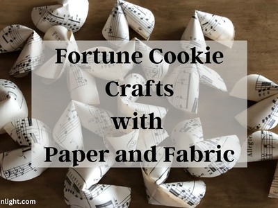 Fortune Cookie Crafts
