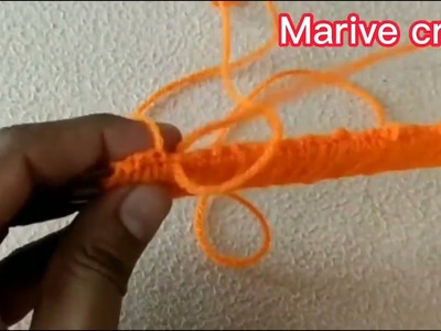 How to make flower.Marive craft