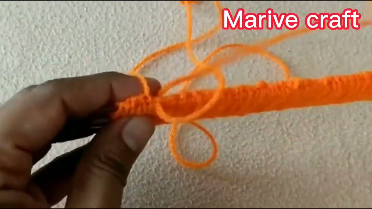 How to make flower.Marive craft