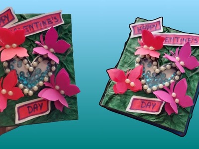 How to make valentine day spacial scrapbook.beautiful handmade Scrapbook for Valentine's Day