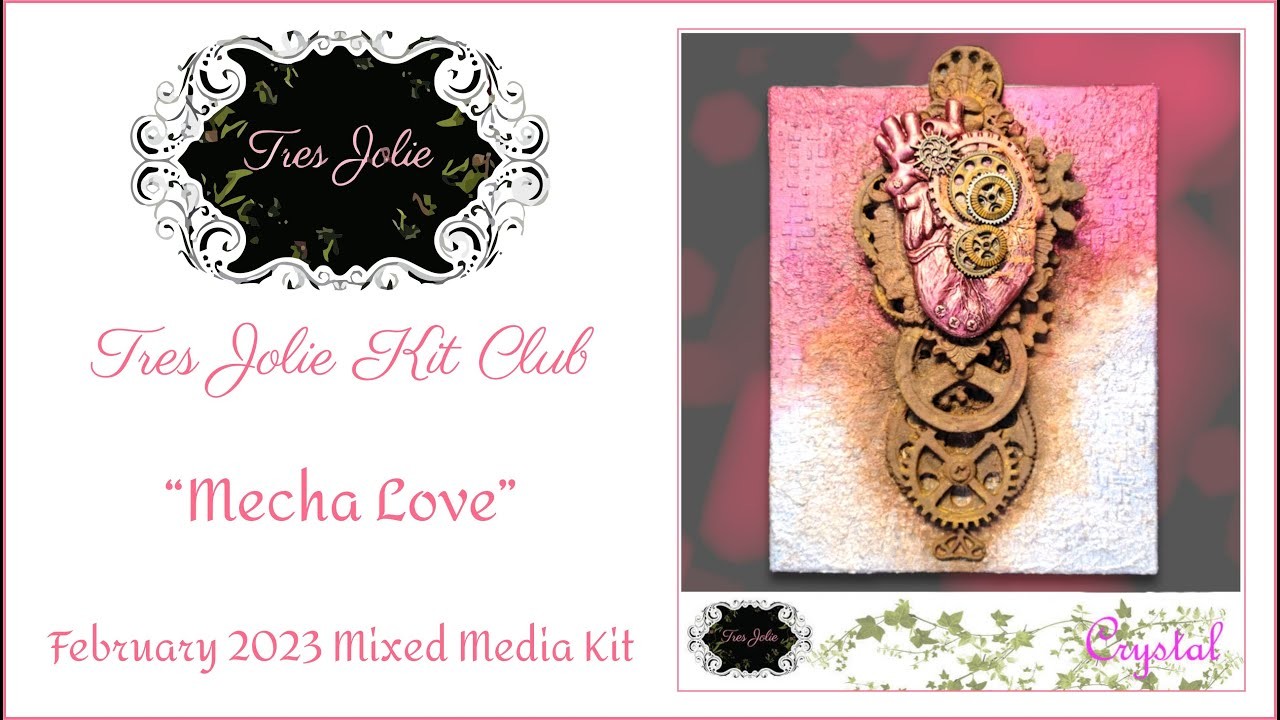 Mecha Love - February 2023 Mixed Media Kit