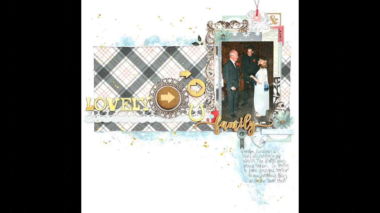 Scrapbook Process Video #175 Maggie Holmes Market Square with 49 & Market Vintage Artistry Serenity