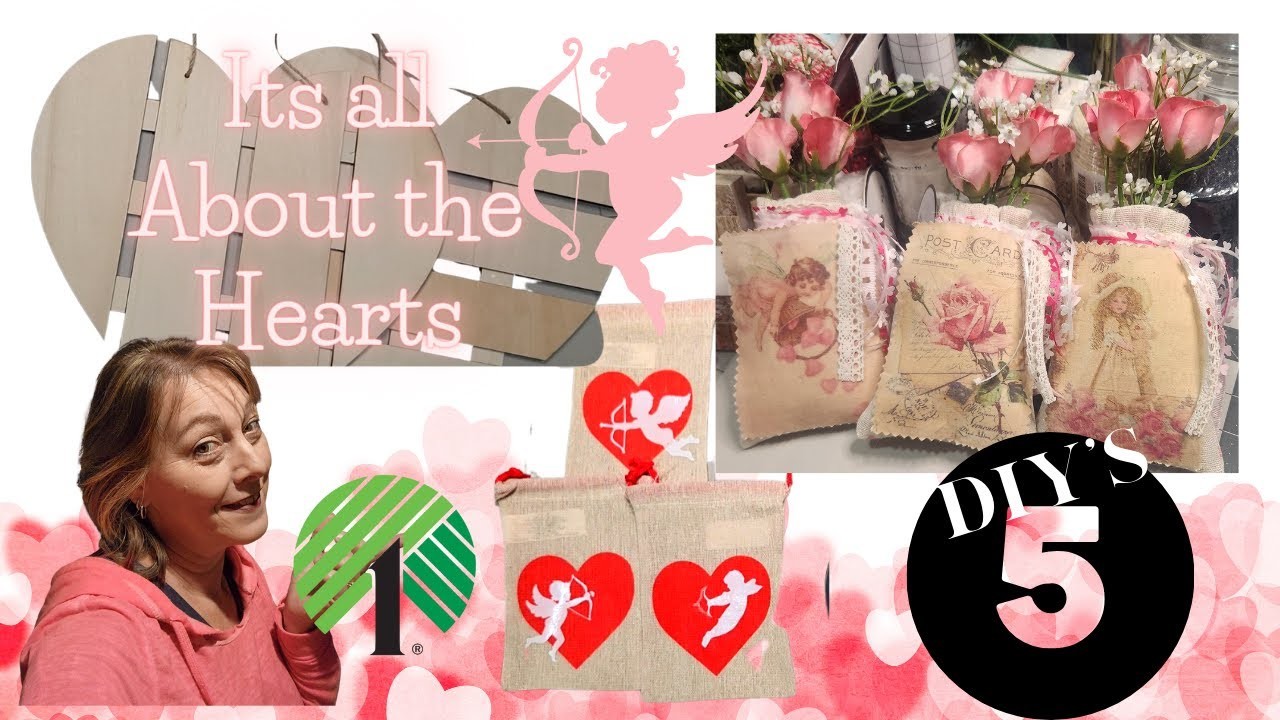 Shabby Chic Inspired All about the hearts Dollar Tree Supply