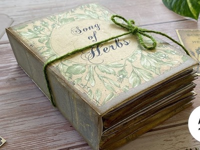 Song of Herbs | Moody Artsy Printables Junk Journal Tutorials