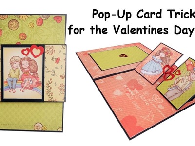 Unbelievable Pop-Up Card Trick for the Valentines Day Card! Cardmaking That Will Blow Your Mind!