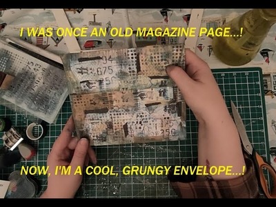 Upcycle old magazines! ???? Bust your scraps! ???? Junk Journal Ideas