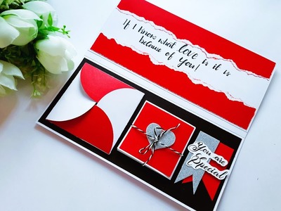 Valentine's Day Card Making Ideas | DIY Valentine's Day Card for Boyfriend | Handmade Cards Ideas