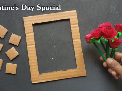 Very Unique Photo Frame Craft. Valentine's day special craft