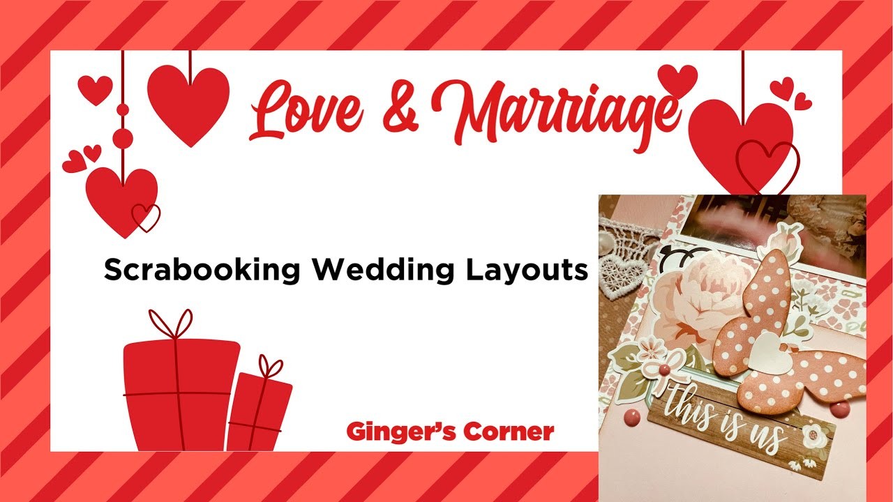 Wedding Scrapbooking | Pocket Page | Love and Marriage Series | SCRAPBOOK