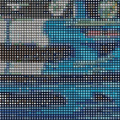 Blue GT Mustang Flame  Cross Stitch Pattern***L@@K***Buyers Can Download Your Pattern As Soon As They Complete The Purchase