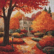 Autumn Beauty Cross Stitch Pattern