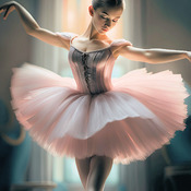 Ballet Dancer Cross Stitch Pattern